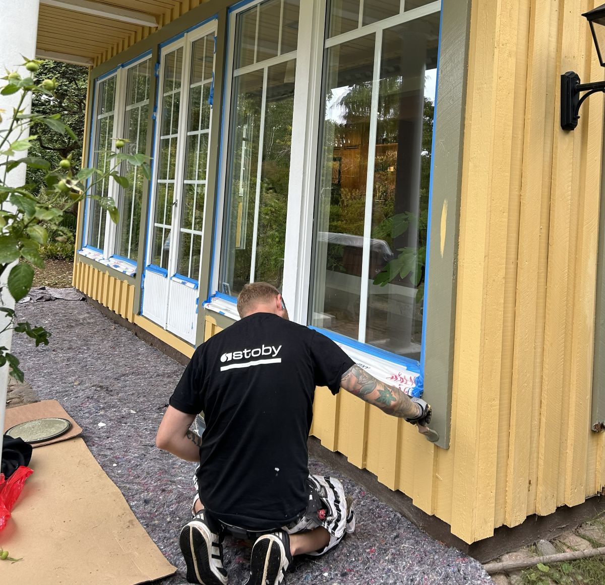 Fasadmålning Ängelholm