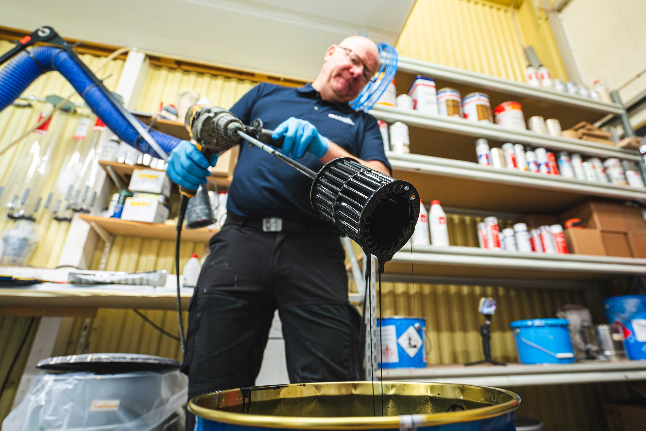 Squirrelmixer Färgblandare